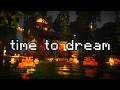 mind at peace, ready to sleep... (minecraft music, heavy rain & water)