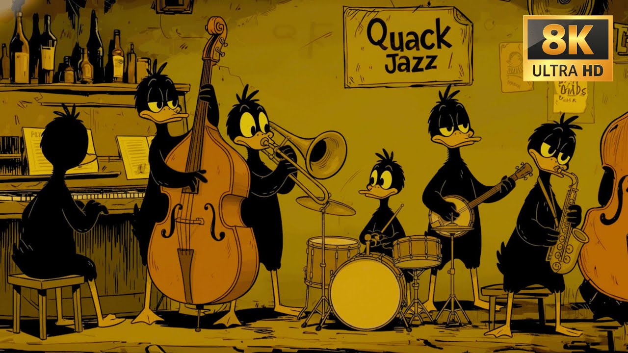 Quiet Night Productivity — Noir Jazz with Warm Bass & Rhodes - Coding and Study High Goal