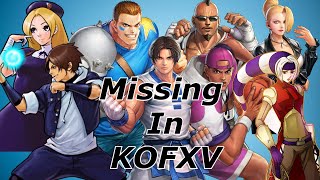 Top 10 Missing Characters In The King Of Fighters XV