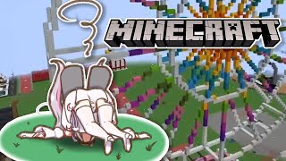 【Minecraft / 観覧車作り🌸🌙】 # 8 乗る部分が問題なのだ… 타는 부분이 문제로다... 【ナセラ/にじさんじ】
