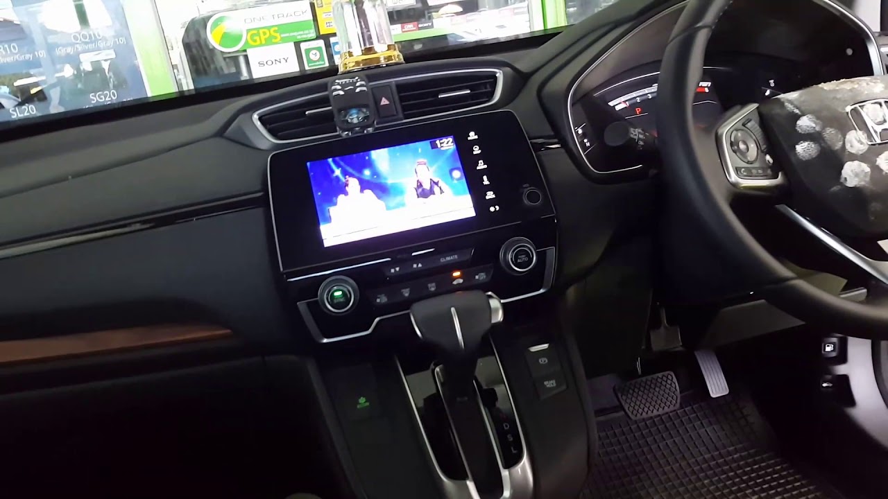 HONDA CRV G5 2017 ปลดล๊อคหน้าจอ ปลั๊กYแท้ตรงรุ่น ประกันไม่ขาด +HDMI