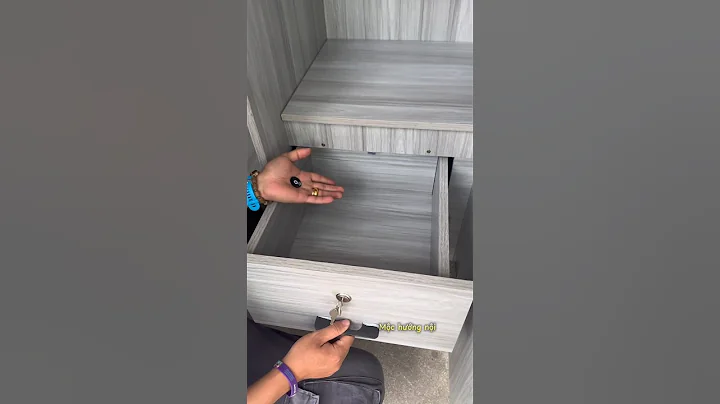 DIY wooden furniture with Magnet Drawer #furniture #interiordesign #hidden #viral #trending