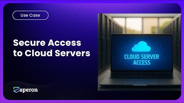Secure Access to Cloud Servers (via RDP/SSH)