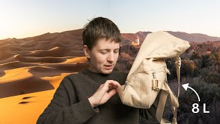 Extreme Minimalist Travel | Unpack with me, Travel Costs & What I Learned