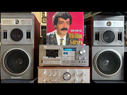 Müslüm Gürses - Ağır yaralı (4K UHD-Kaset kaydı) #resitalhifi #kasetkaydı #müslümgürses #arabesk
