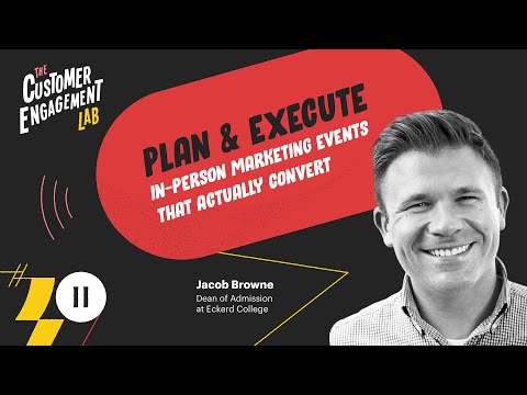 Plan and execute in-person marketing events that actually convert