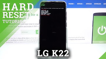 Hard Reset LG K22 - Remove Screen Lock