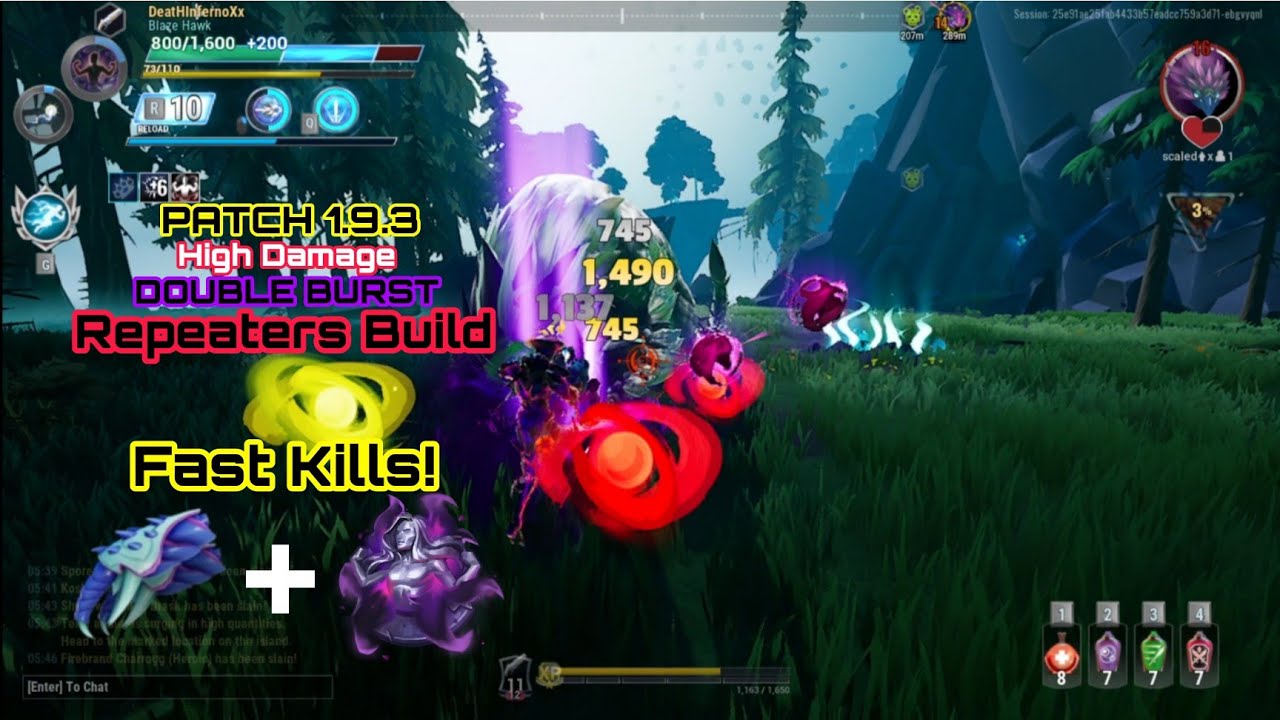 Patch 1.9.3 | Double Burst Repeaters Build | Fun Gameplay, Fast Kills - Dauntless Indonesia