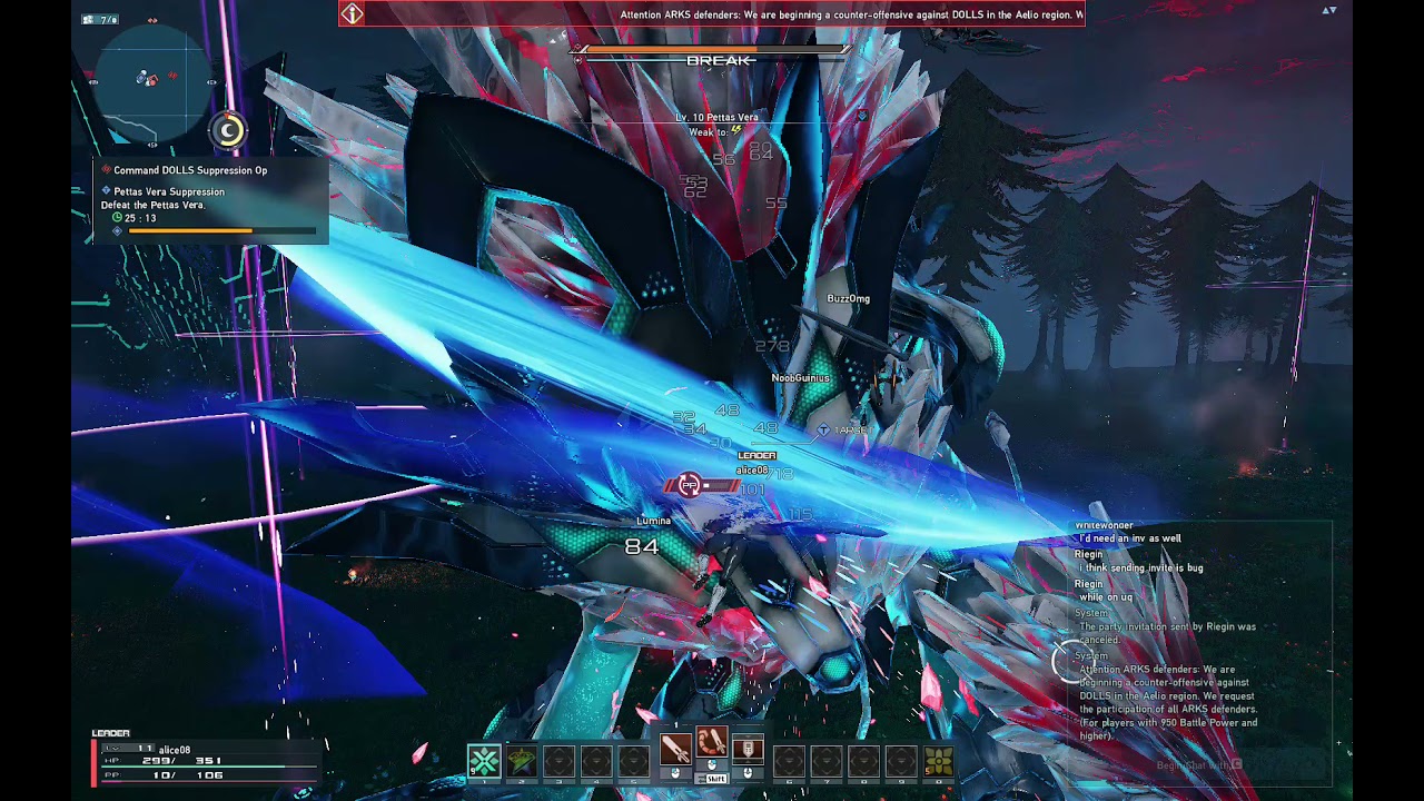 PSO2 NEW GENESIS Closed Beta