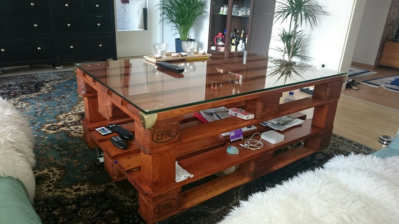 Einfache diy anleitung für einen stabilen couchtisch aus ...