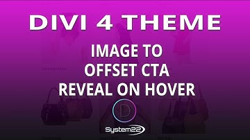 Divi 4 Image To Offset CTA Reveal On Hover 😎