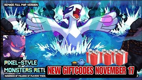 Pixel Generation & New Giftcodes November 17🎁🎁New Code Pokemon Pixel Generation November