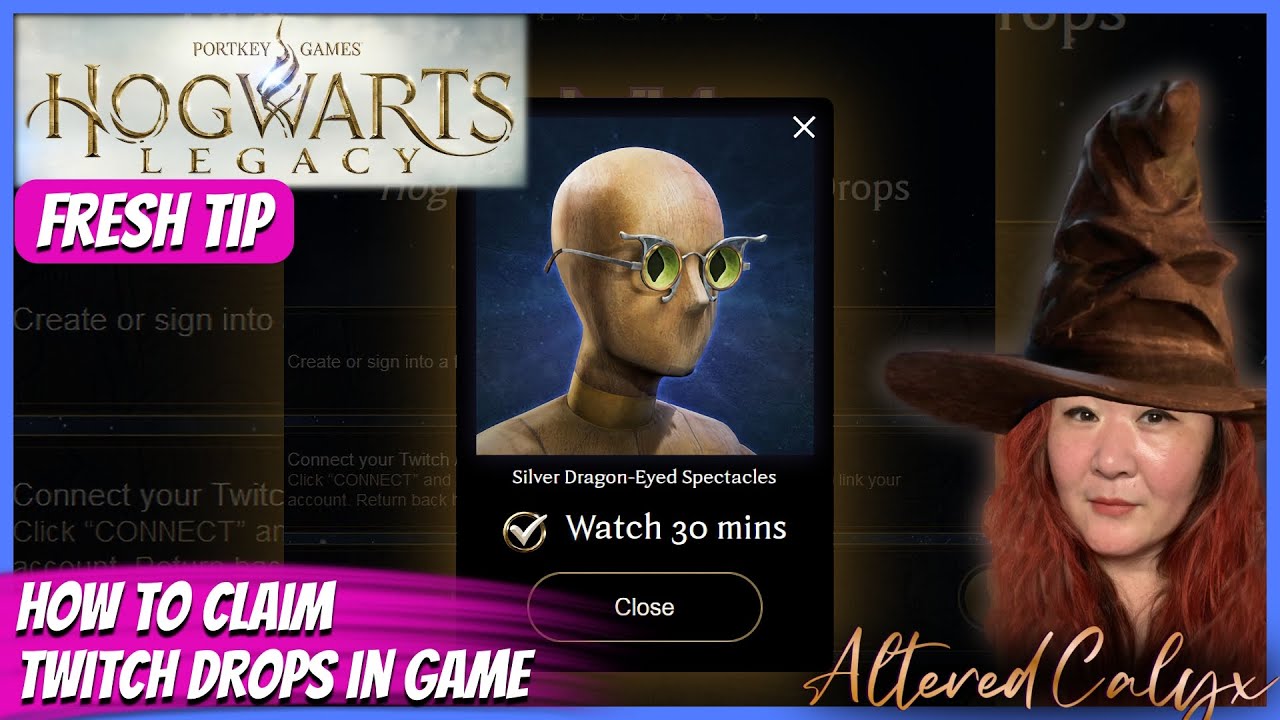 [Hogwarts Legacy] How to Claim Twitch Drops In Game