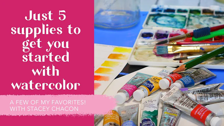 Five Supplies to Get Started with Watercolor