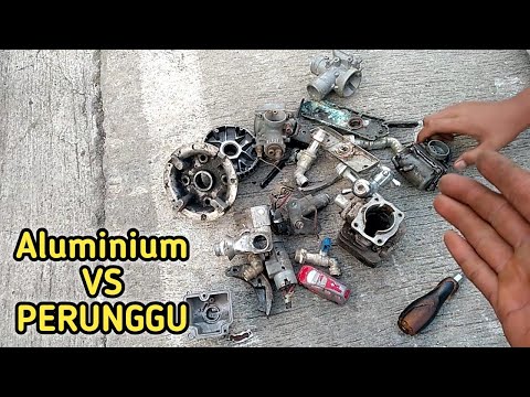 Cara Membedakan Aluminium dan Perunggu/jadelan/Babet/diral/anhas.Sortir Logam rosok.