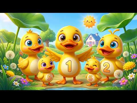 Bài Hát Một Con Vịt - Nhạc Thiếu Nhi 4K Vui Nhộn Cho Bé - Hoạt Hình Thiếu Nhi Chú Vịt Con Lông Vàng