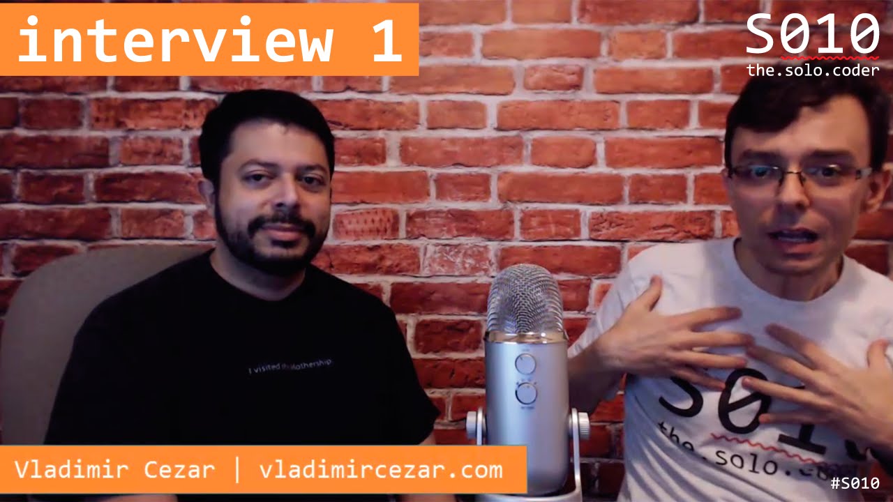 The Solo Coder - interview #1 - Vladimir Cezar - iOS Developer
