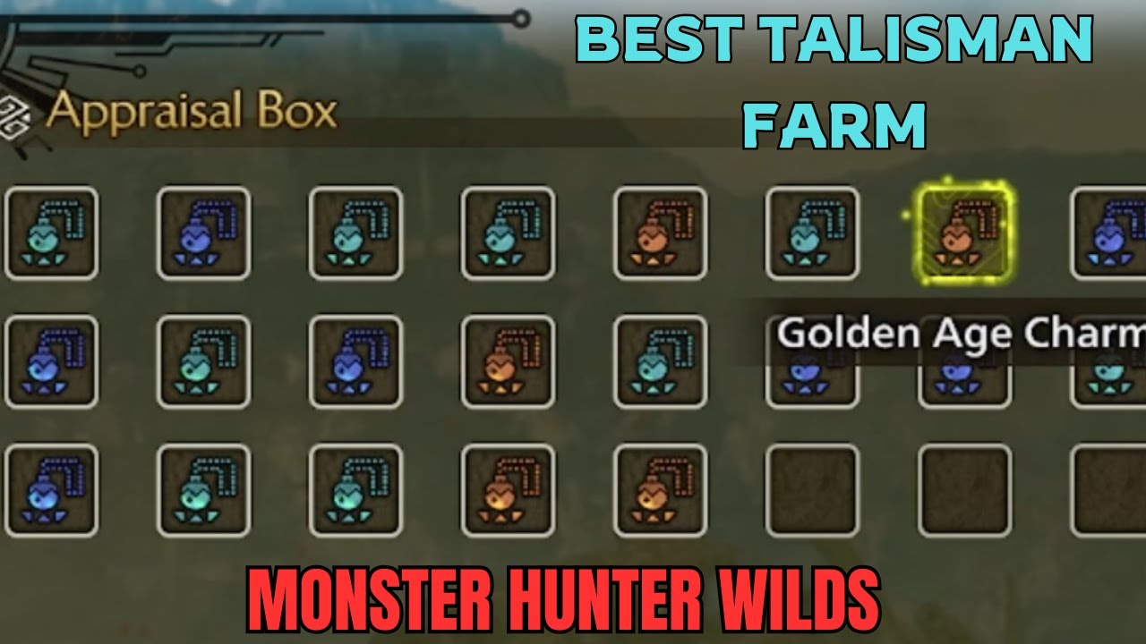 САМОЕ ЭФФЕКТИВНОЕ ВЫРАЩИВАНИЕ ТАЛИСМАНОВ — MONSTER HUNTER WILDS