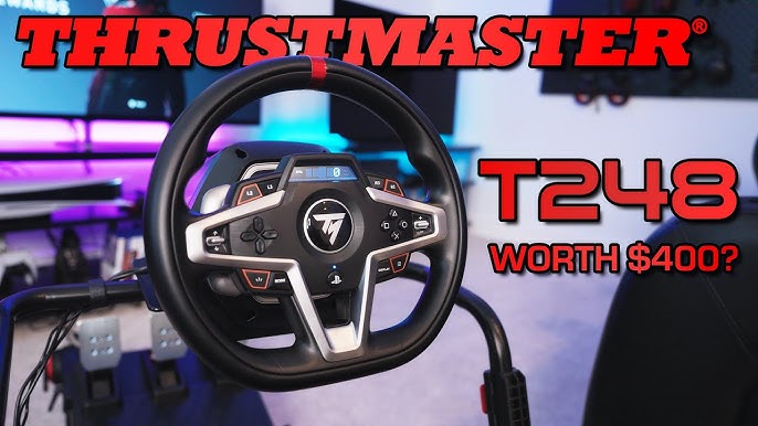 THRUSTMASTER T248 ANY GOOD FOR GRAN TURISMO 7 