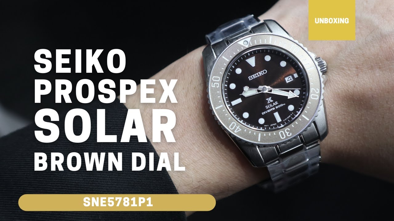 Seiko Prospex  Solar 200m 660ft diver's watch SNE571P1