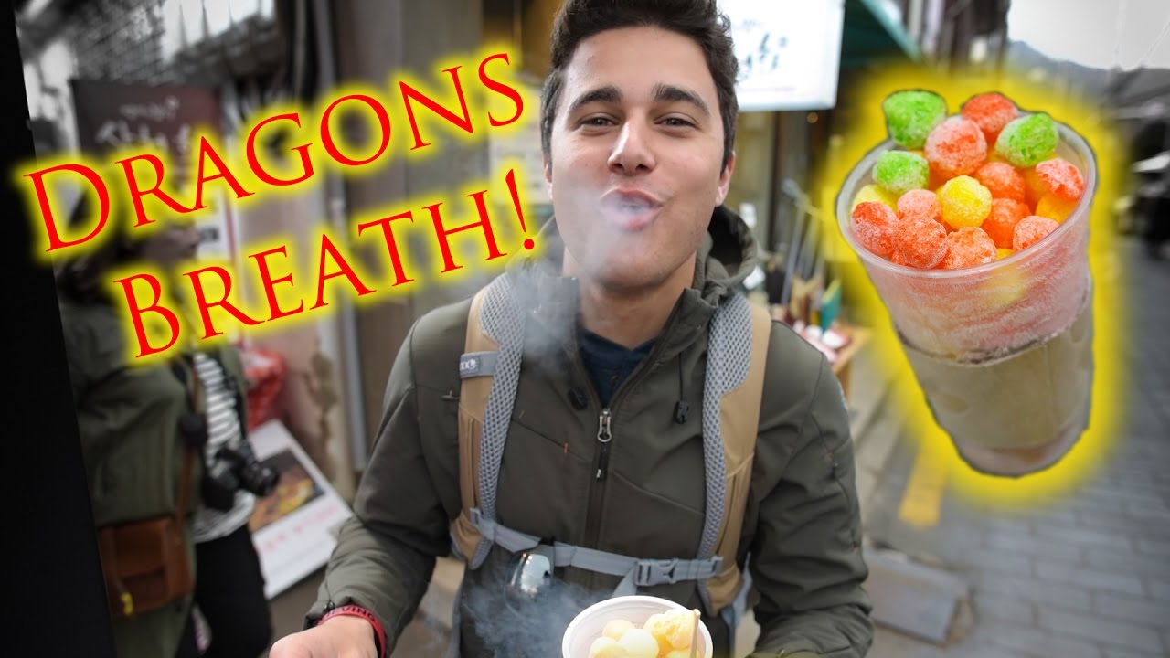 Dragons Breath Liquid Nitrogen Treat Youtube
