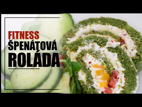 Fitness špenátová roláda na které si pochutnáte