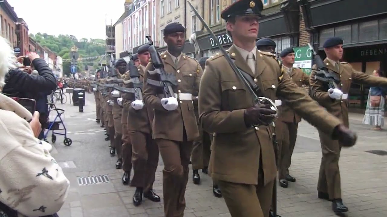 Royal Logistics Corps 30th Anniversary Parade through Winchester, 1st June 2023