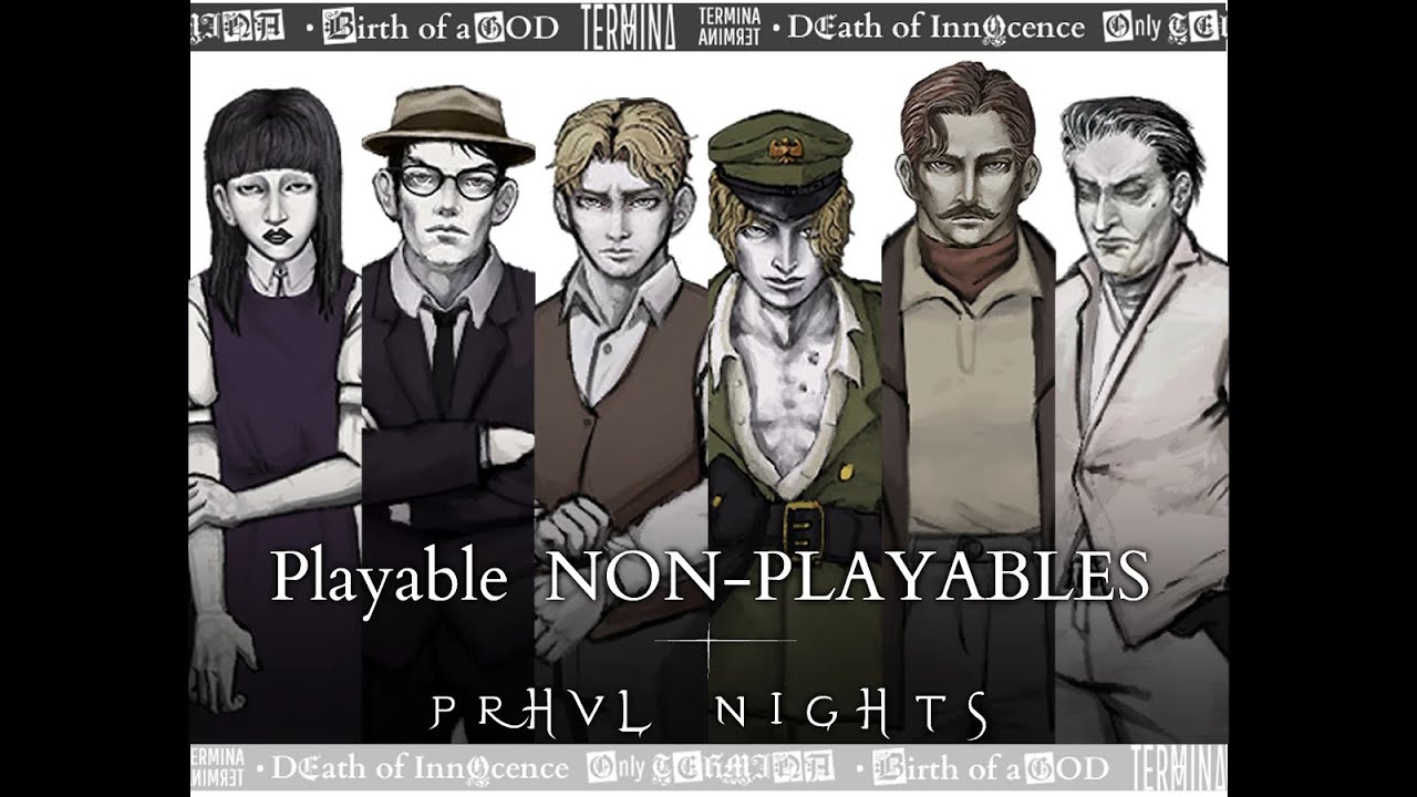 Pav Termina Pav and the non-playable team (playable non-playables) (Fear and Hunger ...
