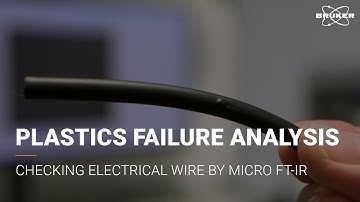 Failure analysis of inclusion in plastic mantle | FT-IR microscopy | Defect and root cause