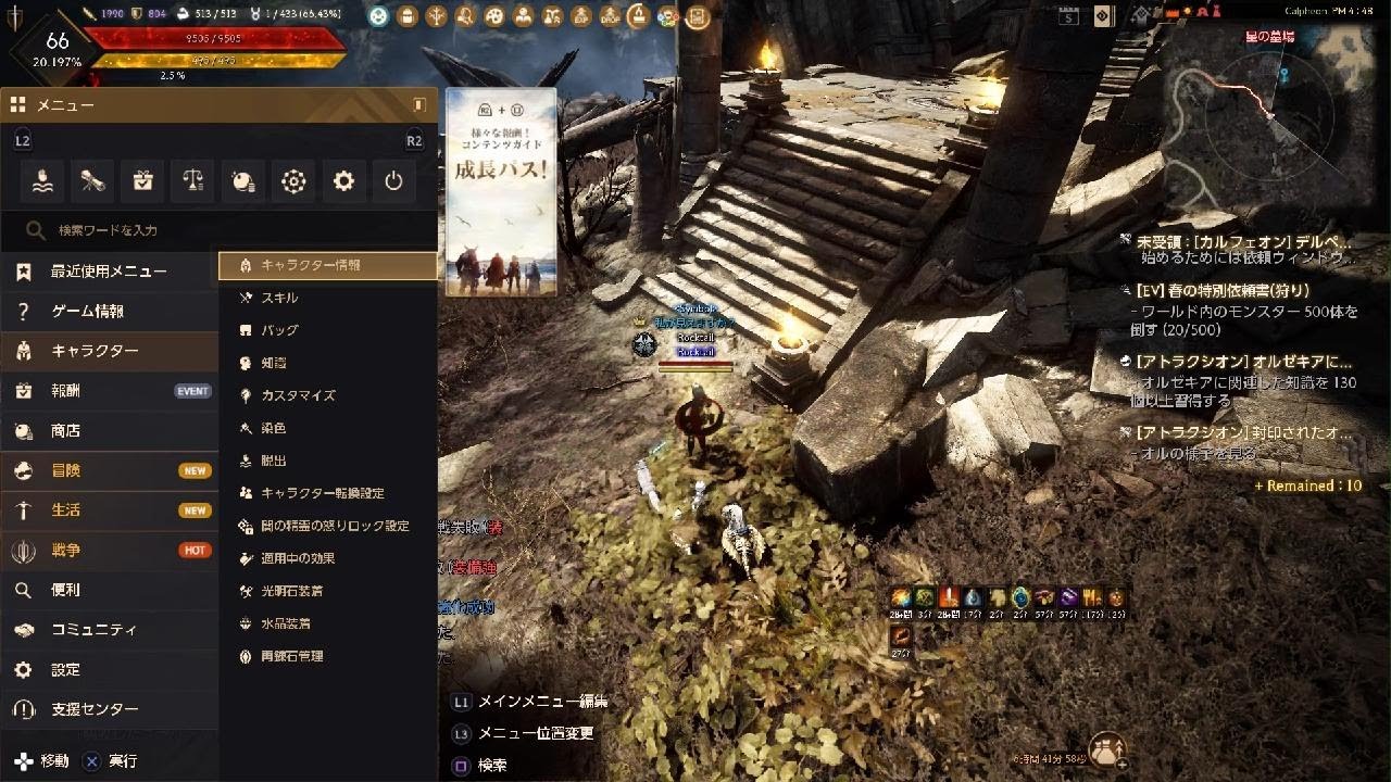 Black Desert_ノックバック抵抗？