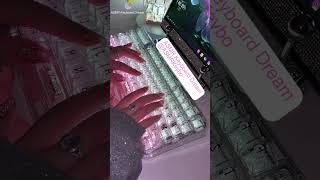 Polar Bear CK98 Keyboard ❄️ Transparent RGB Typing ASMR