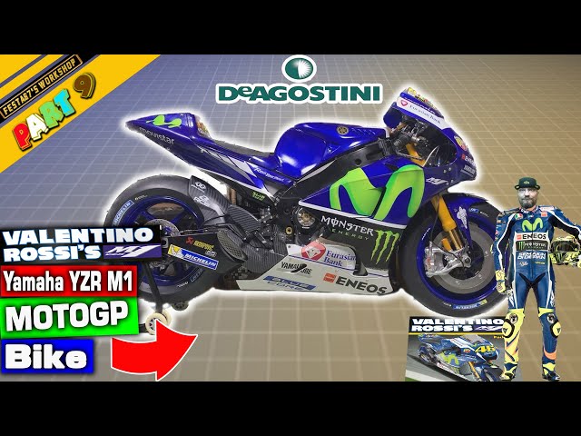 Build an authentic replica of Valentino Rossi's MotoGP Yamaha YZR
