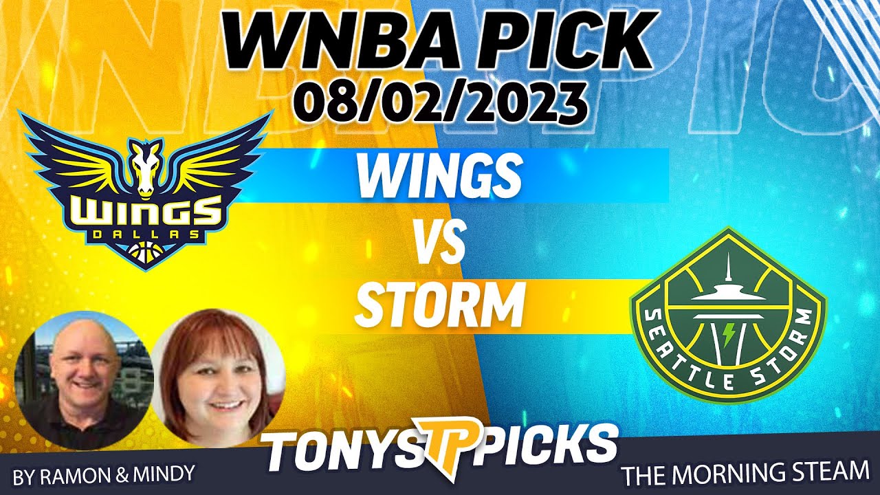 Dallas Wings vs Seattle Storm 8/2/2023 FREE WNBA Picks and Predictions on Morning Steam Show