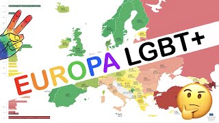 Diritti LGBT+ in Italia e in Europa: la Mappa Arcobaleno 2021