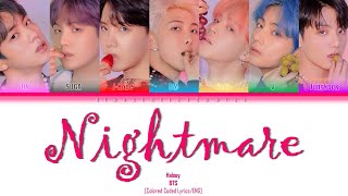 How Bts Would Singrap Nightmare - Halsey Colored Coded Lyricseng Asc