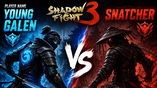 SHADOW FIGHT 3 Chapter 6 Level 18 | YOUNG GALEN VS SNATCHER ⚔️ Epic Boss Fight Gameplay. Gaming Star screenshot 5