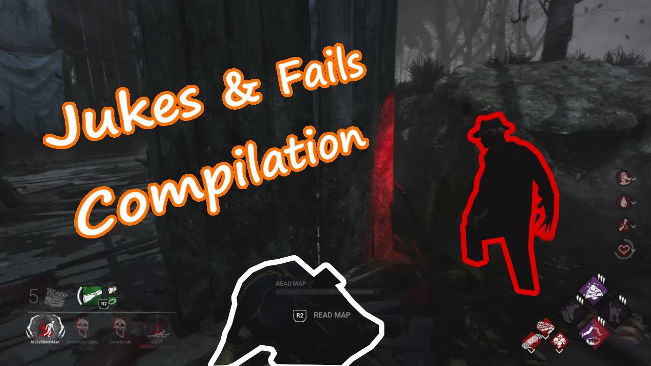 Jukes Chases And Fails Compilation Dead by Daylight 1 - YouTube
