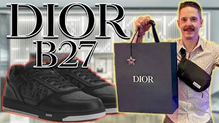 My First Dior Sneakers - B27 Unboxing & Try On in Las Vegas