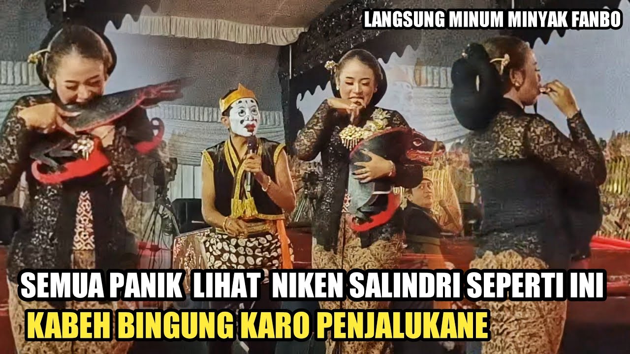 SEMUA PANIK ‼️MERINDING LIHAT NIKEN SALINDRI NDADI KESURUPAN- Limbukan Ki Cahyo Kuntadi