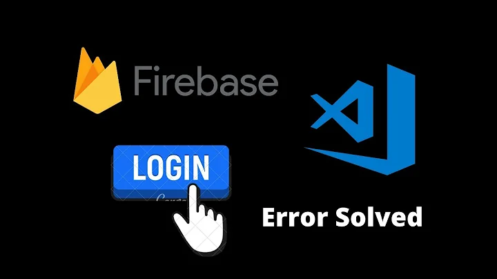 FireBase Login error in Vscode editor || Command Error in npm || Mr Programmer