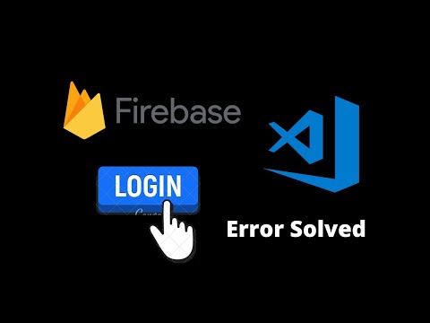 FireBase Login error in Vscode editor || Command Error in npm || Mr Programmer