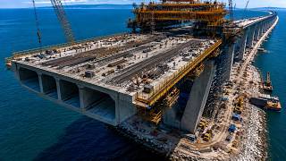Bridge Construction: How 7,680 Wires Carry a Giant Deck. Civil Engineering Documentary