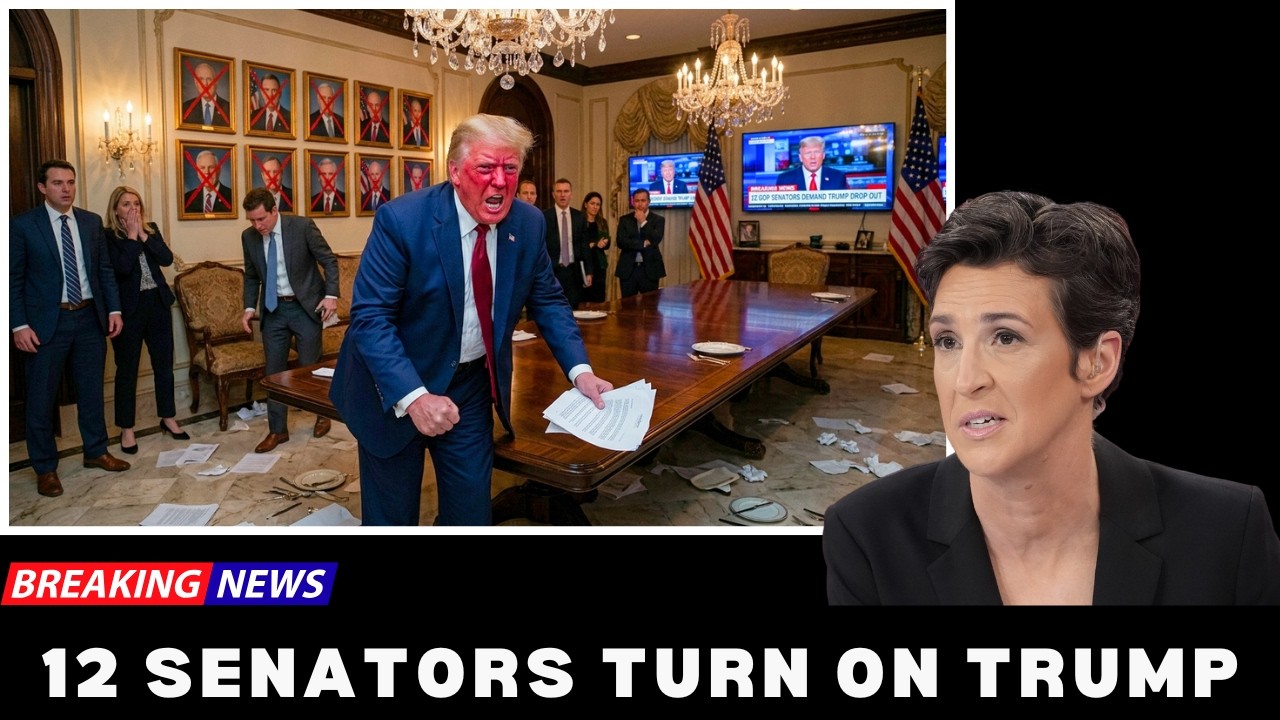 BREAKING: 12 Republican Senators Demand Trump Drop Out — Private Letter Goes Public