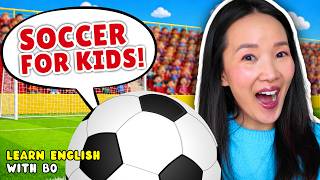 Pass the Ball! | Learn Soccer Words for Kids