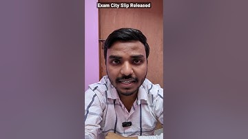 Jee Main 2023 Session 2 Exam City Slip Released