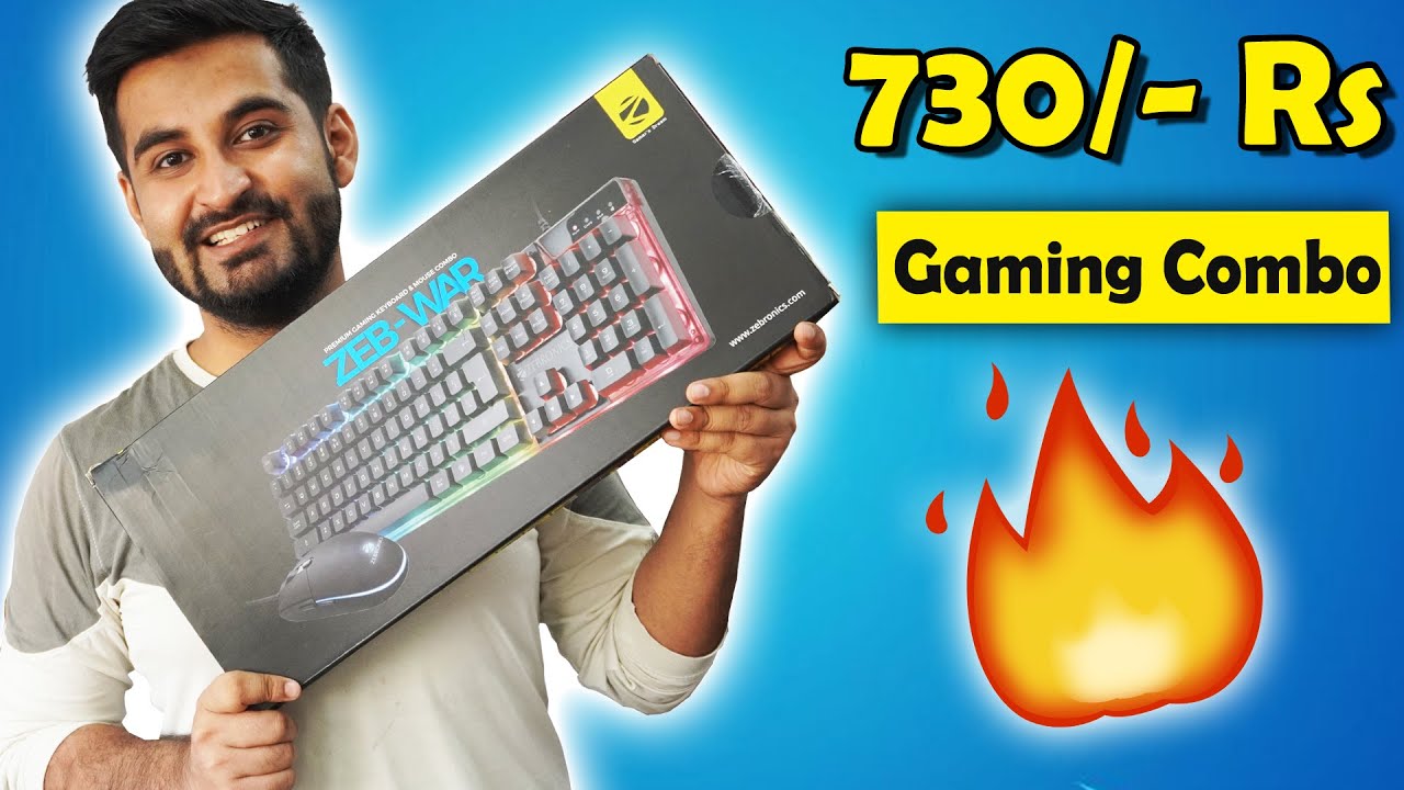 I Bought The CHEAPEST Gaming Combo Available on Amazon ...