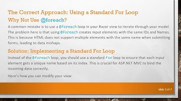 How to Pass List of Objects from View to Controller in ASP.NET MVC