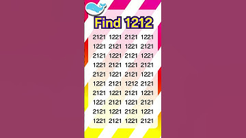 Check observation skill 266 : only 7% people can find the number in 5 sec #shorts #spotthedifference