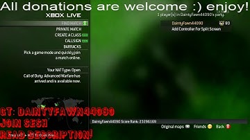 Free XP Lobby MW3 Modding xbox one and 360 2019