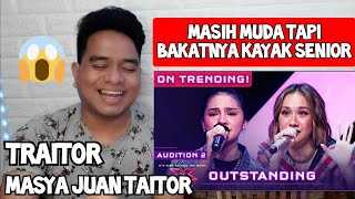[KUPAS ] KEREN | MAYSHA JUAN - TRAITOR | X FACTOR INDONESIA 2021 (Reaction)